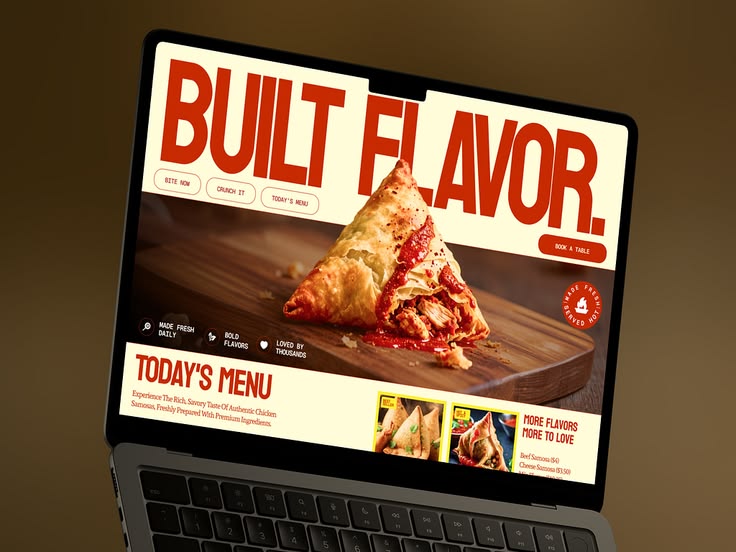 Don Antonio Pizza restaurant website designed by Softlab IT